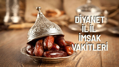 6 Mart Pazartesi Diyanete göre il il imsak vakitleri