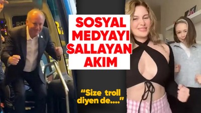 Muharrem İnce'den sonra Cüneyt Özdemir de o akıma katıldı! Dansıyla dikkat çeken İnce: Size troll diyenler...