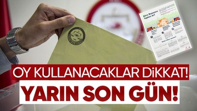 Seçimlerde oy kullanacak vatandaşlara adres beyanı uyarısı: Son gün 17 Mart