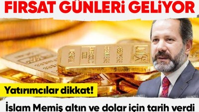 İslam Memiş "2023 fırtınalı günlere gebe" diyerek dolar ve altın tahminlerini açıkladı! Alım fırsatı diyerek tarih verdi! Dolar Haziran'da...