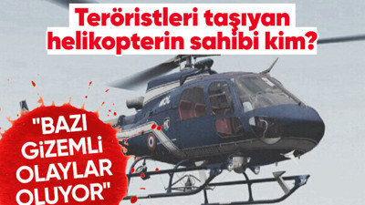 PKK'lı teröristlerin öldüğü gizemli helikopter bakın kimin çıktı!
