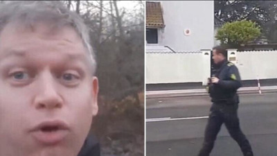 İslam düşmanlığı ile bilinen Rasmus Paludan yine polis korumasında Kur'an-ı Kerim yaktı!