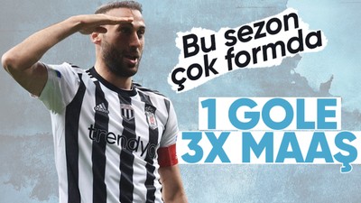 Beşiktaş'ın golcüsü Cenk Tosun maaşını 3'e katlayacak! İşte o madde
