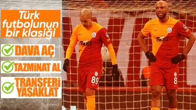 Galatasaray'a eski yıldızı Feghouli'den şok! Davayı kazandı, transfer yasağı...