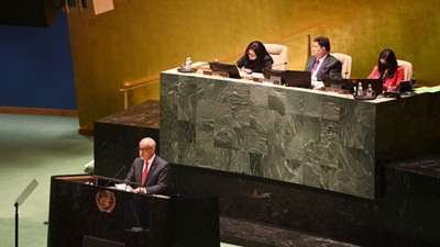 Bakan Kirişci, New York'ta gerçekleştirilen Birleşmiş Milletler (BM) Su Konferansı'na katıldı