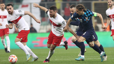A Milli Futbol Takımımız, EURO 2024 Elemeleri D Grubu'ndaki ikinci maçında Hırvatistan'a mağlup oldu