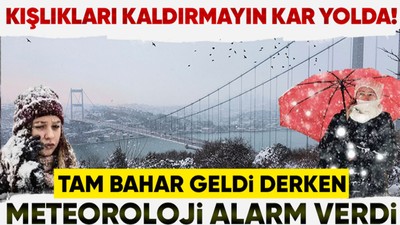 İstanbul'a kar yağacak mı? Mart şaşırtmadı, Meteoroloji uyardı! Yarına dikkat: Pek çok bölgede kar yağışı görülecek
