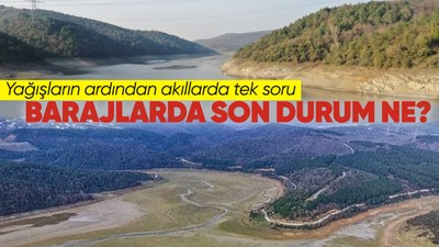Sağanak ve kar yağışının ardından merak konusu oldu! İstanbul'da BARAJLARIN SON DURUMU ne? İSKİ verileri açıkladı