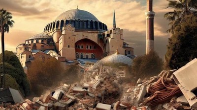 Yapay zeka olası büyük İstanbul depreminde meydana gelebilecek yıkımı görüntüledi