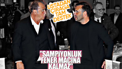 Fatih Terim'den Okan Buruk'a tam destek! "Şampiyonluk Fenerbahçe derbisine kalmaz"