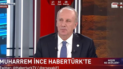 Memleket Partisi Genel Başkanı İnce:  Seçimi kazanmak gibi bir niyetleri yok. Seçimi kaybedeceğiz, suçluyu şimdiden ilan edelim, dertleri bu