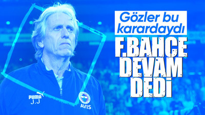 Fenerbahçe'den Jorge Jesus kararı! Yola devam edilecek mi?