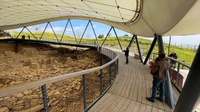 Göbeklitepe depremlerin ardından ziyarete açıldı