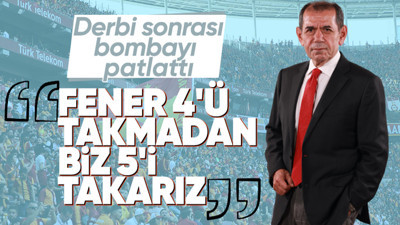 Dursun Özbek'ten bomba iddia! "Fenerbahçe 4. yıldızı takmadan biz 5. yıldızı takarız"