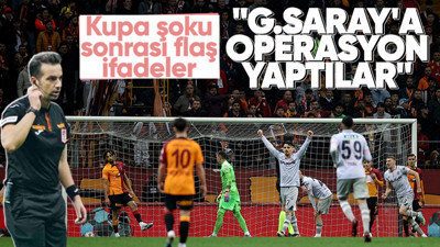 Galatasaray'ın Başakşehir'e yenildiği maçın ardından çarpıcı sözler! "Operasyon yaptılar"