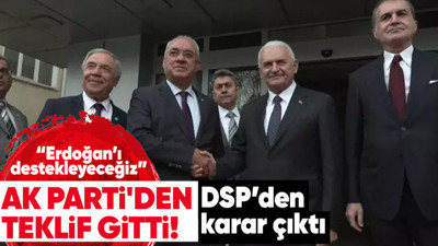 Son dakika! AK Parti'den DSP'ye sürpriz ziyaret!