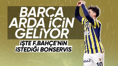 Arda Güler'i Barcelona istiyor! Fenerbahçe'nin istediği bonservis...