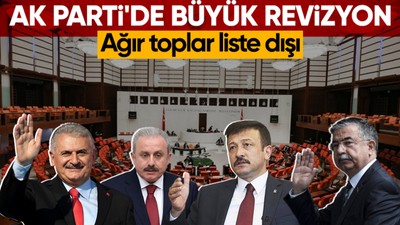 İstisnasız uygulanan 3 dönem kuralıyla AK Parti'de büyük revizyon yaşandı! Hangi ağır toplar mecliste olmayacak?