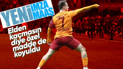Galatasaray Kerem Aktürkoğlu'nun sözleşmesini uzatıyor! Yeni maaşı ve kontarttaki özel madde belli oldu