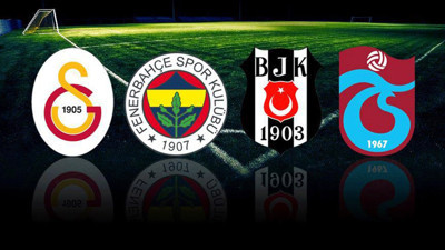 Galatasaray, Fenerbahçe, Beşiktaş ve Trabzonspor'un borcu açıklandı