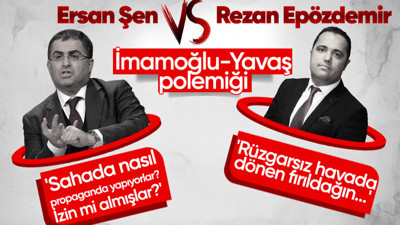 Hukukçular birbirine girdi! Ekrem İmamoğu ve Mansur Yavaş tartışması: Ersan Şen'in sözlerine Rezan Epözdemir'den yanıt: Rüzgarsız havada dönen fırıldağın...