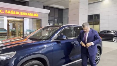 Sağlık Bakanı Fahrettin Koca'dan Togg paylaşımı
