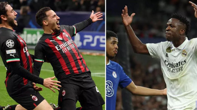 Şampiyonlar Ligi çeyrek finalinde: Real Madrid ve Milan avantajı kaptı