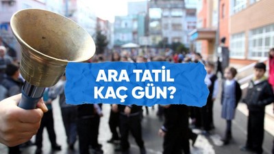 2. ara tatil kaç gün, bayramla birleşiyor mu?