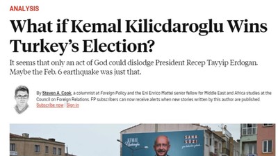 ABD'li Foreign Policy'den dikkat çeken analiz: Kılıçdaroğlu ve ortaklarının nasıl yöneteceklerini söylemek zor