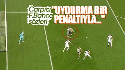 Ankaragücü maçı sonrası Fenerbahçe için flaş yorum! "Uydurma bir penaltıyla..."