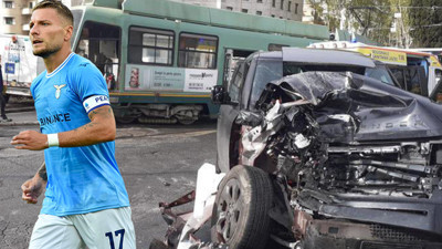 Ciro Immobile ölümden döndü! Tramvayla çarpıştı