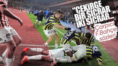 Başakşehir maçı sonrası çarpıcı Fenerbahçe sözleri! "Çekirge bir sıçrar iki sıçrar..."