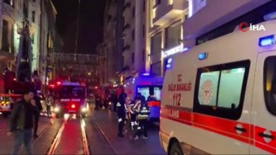 İstiklal Caddesi'nde otelde yangın paniği: Mahsur kalanlar vatandaşları kurtarma çalışmaları sürüyor