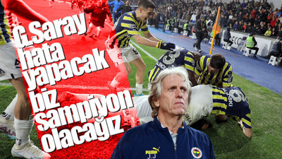 Fenerbahçe Teknik Direktörü Jorge Jesus'tan Galatasaray iddiası! "Puan kaybedecekler ve biz şampiyon olacağız"