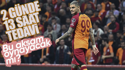 Galatasaray'ın yıldızı Mauro Icardi Fatih Karagümrük mücadelesinde oynayacak mı?
