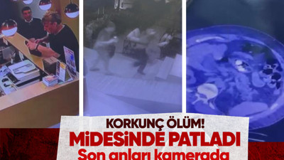 Feci ölüm! Midesine sakladığı uyuşturucu dolu kapsüller patladı! Son anları kamerada