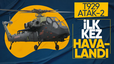 Ağır sınıf taarruz helikopteri ATAK-2 ilk kez havalandı