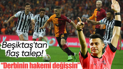 Beşiktaş'tan Galatasaray maçı öncesi flaş açıklama! "Derbinin hakemi değişebilir"