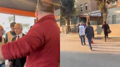 Kocaeli Kuruçeşme'de oy istemeye gelen HDP’li Ömer Faruk Gergerlioğlu ve beraberindekiler mahalle esnafı tarafından kovuldu