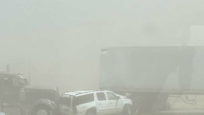 ABD'de kum fırtınası: 40'dan fazla aracın birbirine girdiği kazada çok sayıda ölü var