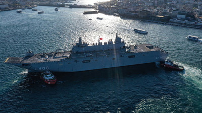 Çin medyası TCG Anadolu'yu mercek altına aldı! "Türkiye dünyada yerli uçak gemisine sahip birkaç ülkeden biri haline geldi"