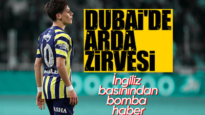Fenerbahçe'nin genç yıldızı Arda Güler için çarpıcı iddia! Dubai'de transfer görüşmesi...