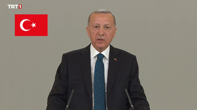 TRT'de propaganda konuşmasının ilkini gerçekleştiren Cumhurbaşkanı Erdoğan: Öyle bir kazanacağız ki bu ülkenin hiçbir ferdi kaybetmeyecek