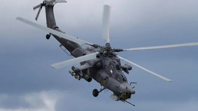 Kırım'da Rus ordusuna ait helikopter düştü: 2 ölü