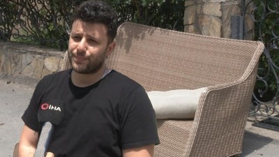 Ankara'da uçan koltuk gündem olmuştu! Videoyu çeken vatandaş o anları anlattı: Rüzgarın etkisiyle üstüme gelmeye başladı