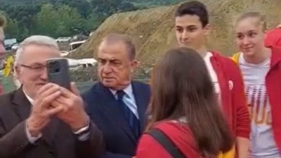 Fatih Terim'den hayranına çok konuşulacak tepki!