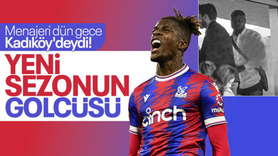 Wilfred Zaha'nın menajeri Kadıköy'deydi! Fenerbahçe'nin yeni golcüsü...