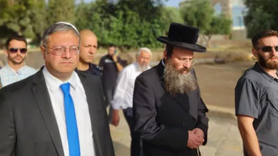 Dışişleri'nden İsrailli Bakan Ben-Gvir'e sert kınama: Faşizan eylemi kabul edilemez