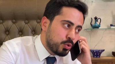 Cumhurbaşkanı'nı taklitleriyle tanınan Muhammed Nur Nahya'nın videosuna beğeni yağdı! 'Alo Sinan, kurt bakışlım'