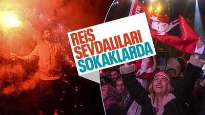 Türkiye'nin dört bir yanında Cumhurbaşkanı Recep Tayyip Erdoğan'ın başarısı kutlandı: Türk bayrakları tüm yurdu sardı